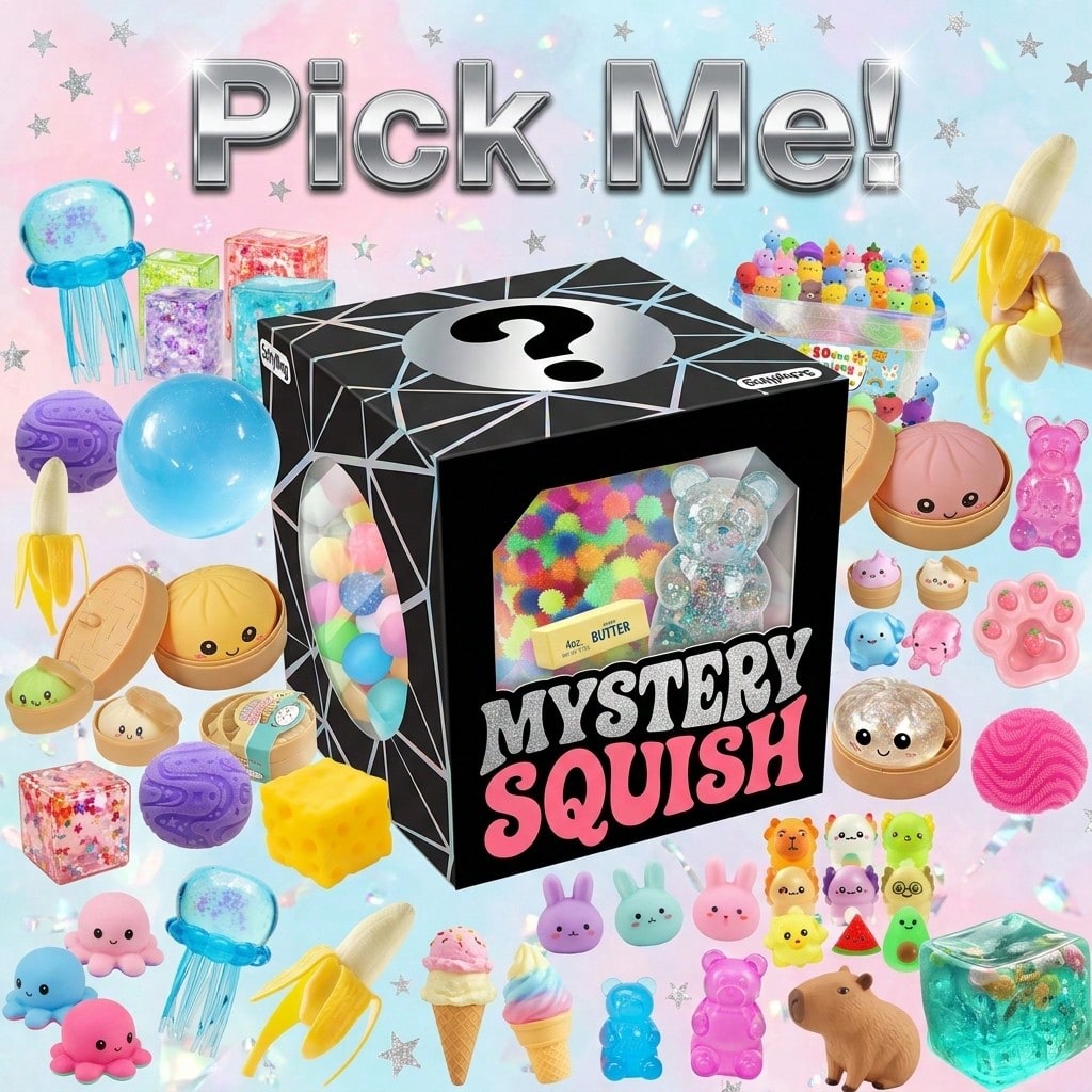 Mystery Box Blind Bag - صندوق مفاجآت ناعم ولطيف - 3