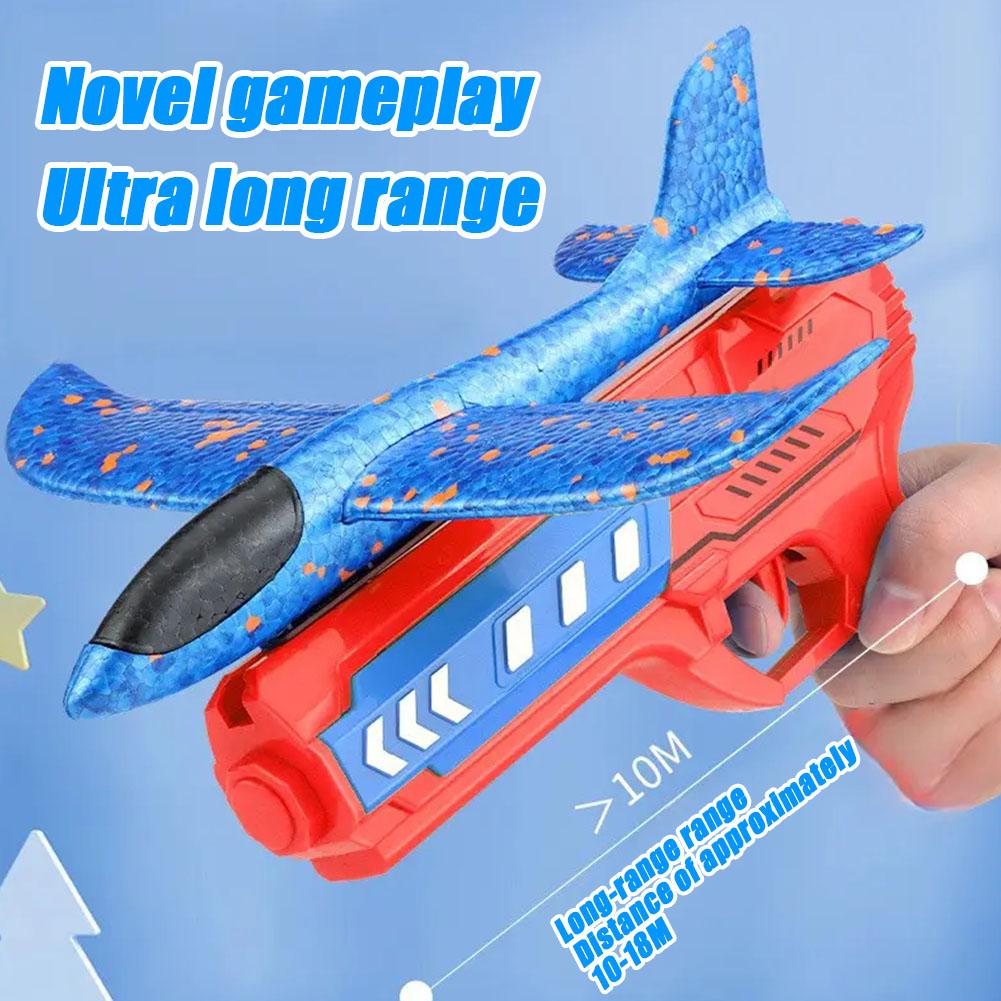 Model Airplane Plastic - لعبة طائرة بنقرة واحدة طرد نموذج
