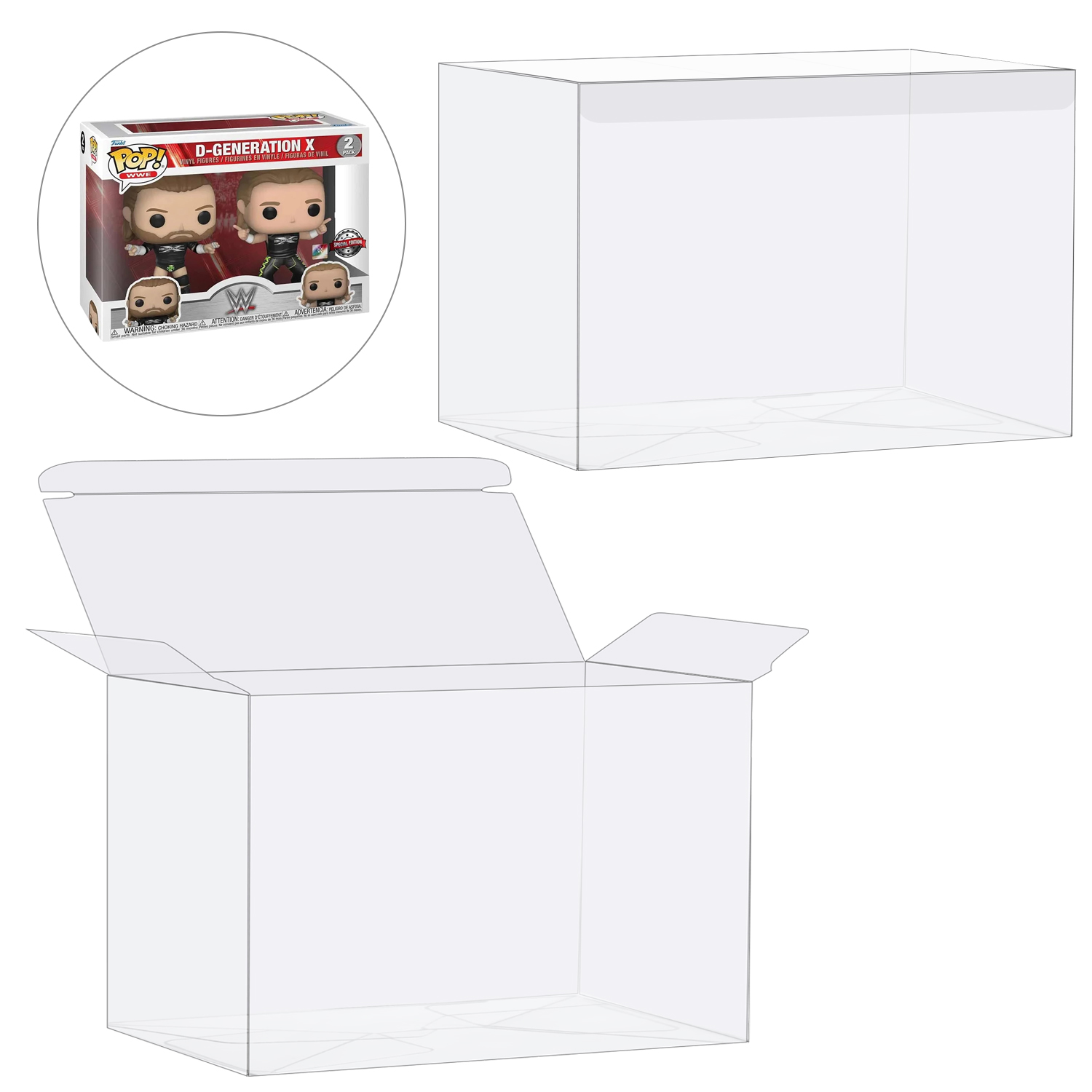 Funko Pop Protector - هيغوبلاي-حافظة واقية لشخصيات الفينيل Funko Pop