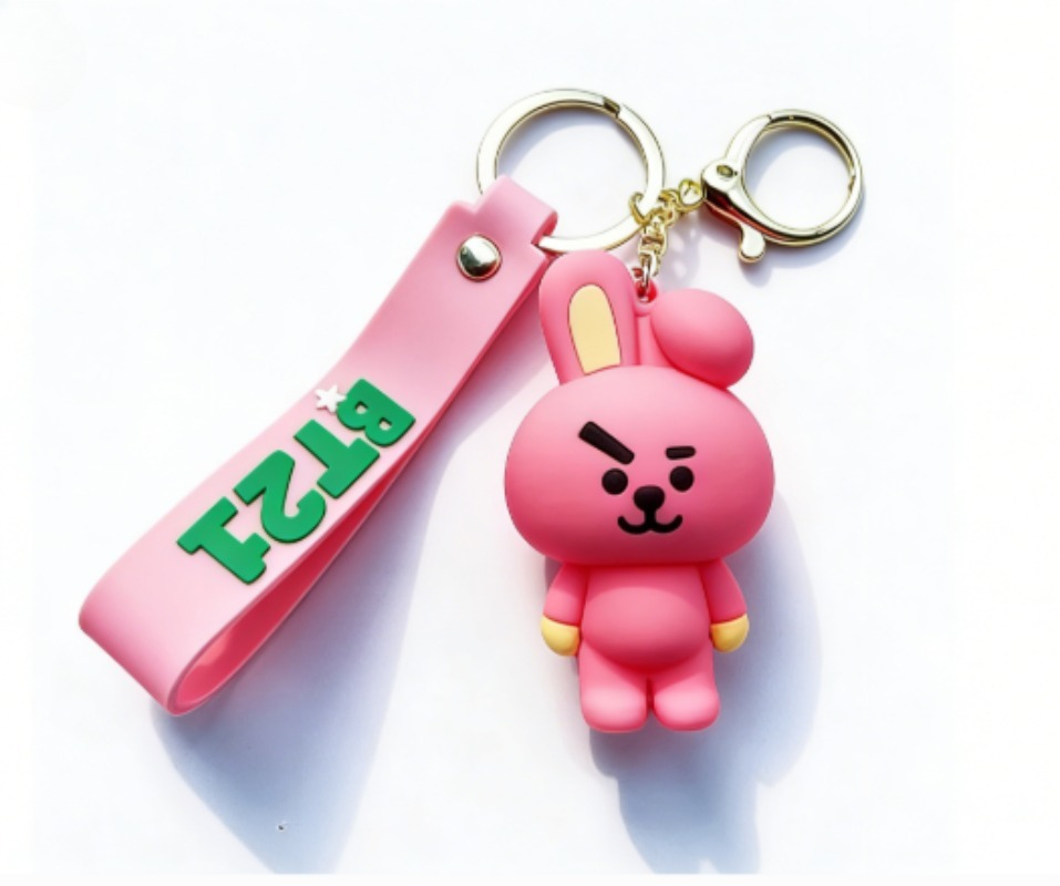 Vinyl Figure Blank - سلسلة مفاتيح جديدة من BT21 بتصميم