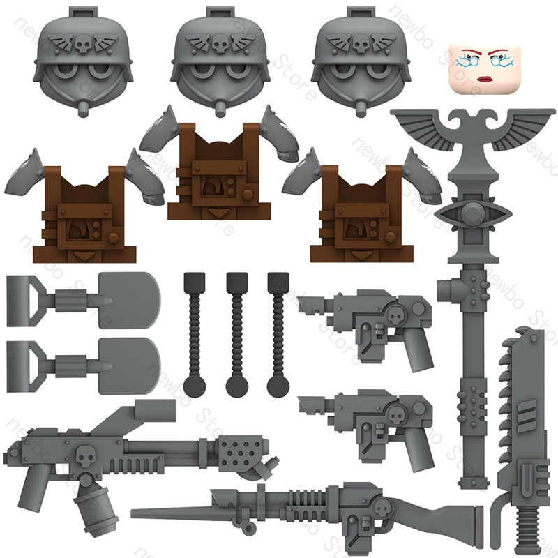 Lego Minifigure Holder - N201 N204 لعبة ساخنة 40K أنيمي
