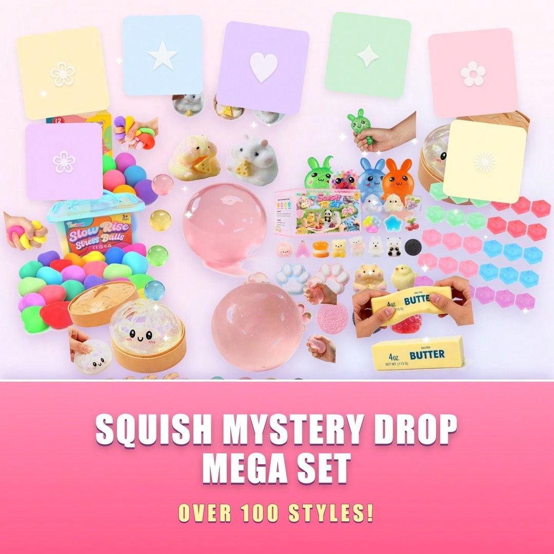 صندوق مفاجآت ناعم ولطيف - 3 سح - مراجعة Mystery Box Blind Bag وسعره