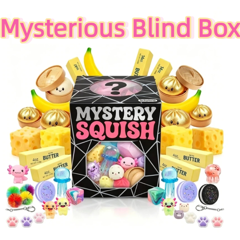 100 نموذج من ألعاب سكويشي سكوي - مراجعة Mystery Box Blind Bag وسعره