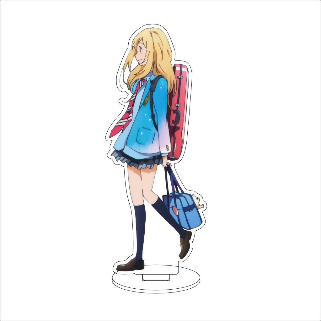 تماثيل أكريليك أنمي يور لاي إن - مراجعة Figma Stand Set وسعره