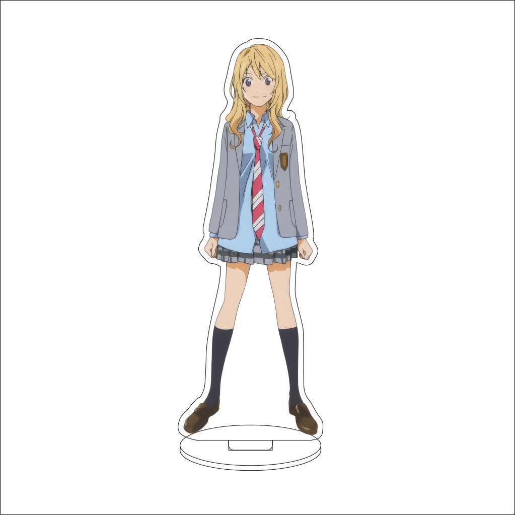 تماثيل أكريليك أنمي يور لاي إن - مراجعة Figma Stand Set وسعره