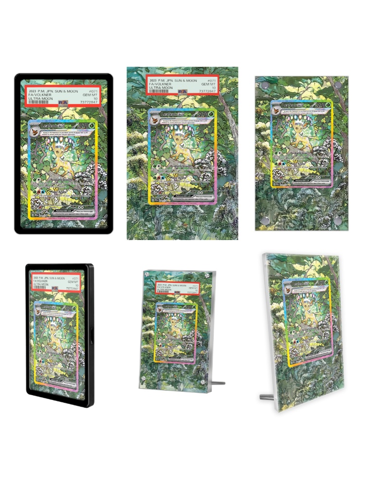 عرض بطاقات البوكيمون PTCG Leaf - مراجعة Display Case Acrylic وسعره