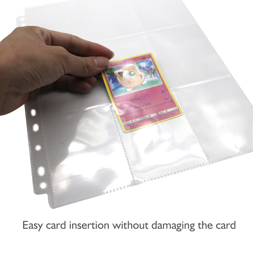 50 قطعة 9 جيب تجارة بطاقات الأ - مراجعة Trading Card Binder وسعره