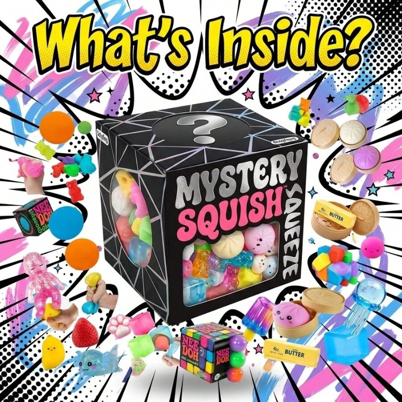 لعبة فيدجت لطيفة وممتعة لتخفيف - مراجعة Mystery Box Blind Bag وسعره