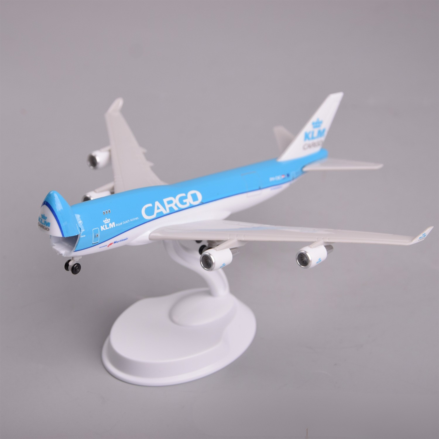 نموذج طائرة شحن KLM B747 مصغرة - مراجعة Model Airplane Plastic وسعره