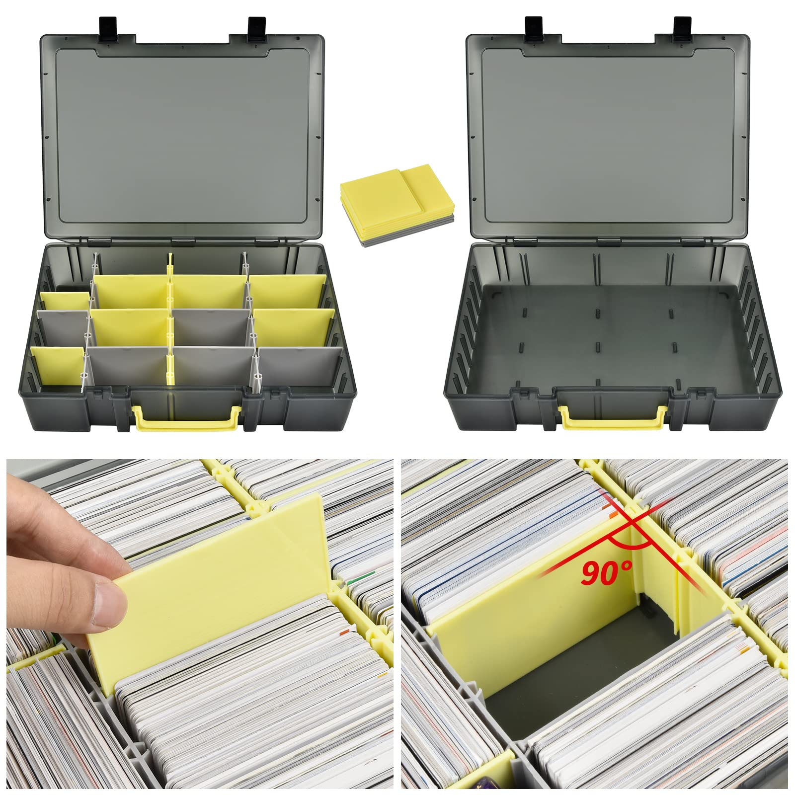 صندوق تخزين شفاف لبطاقات التدا - مراجعة Trading Card Binder وسعره