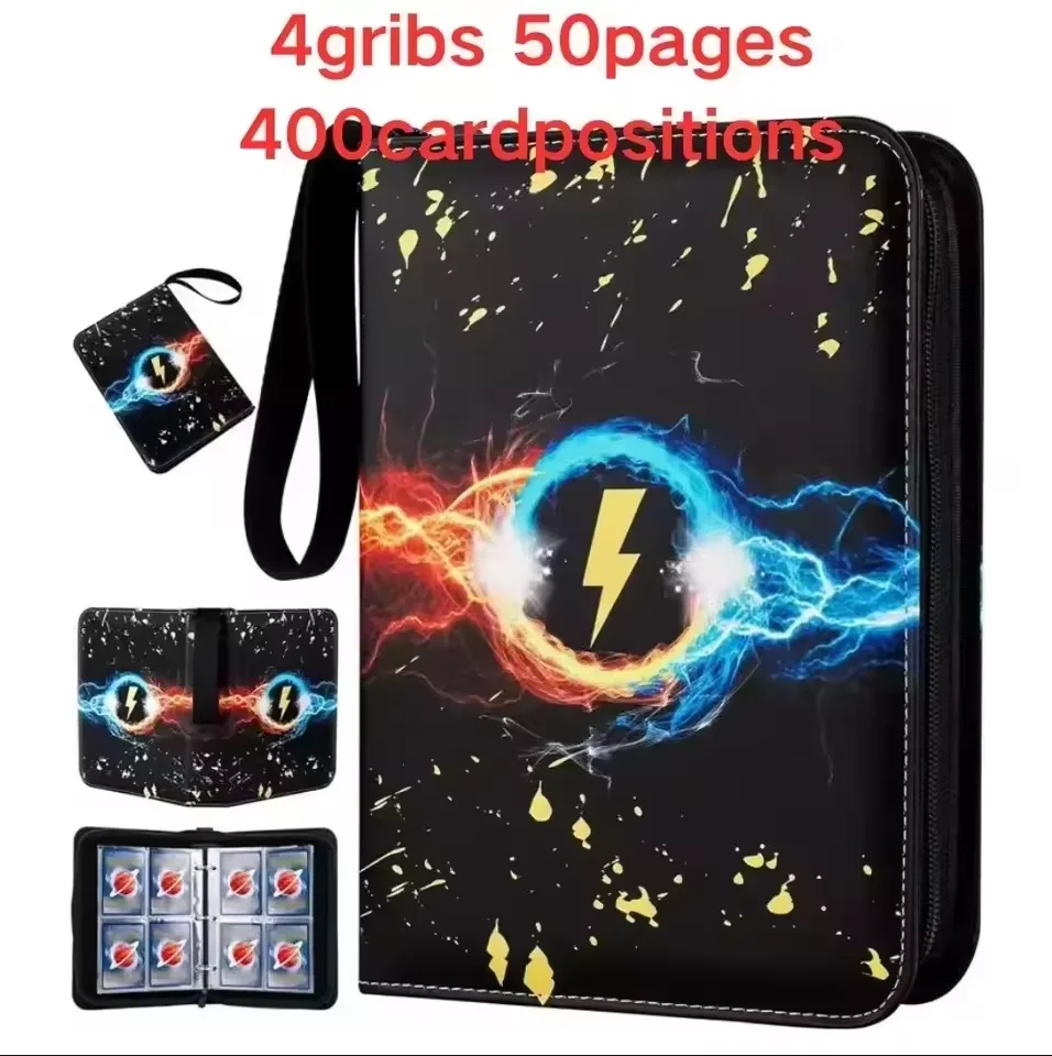 متوفر - 400 قطعة: ألبوم صور بس - مراجعة Pokemon Binder Card وسعره