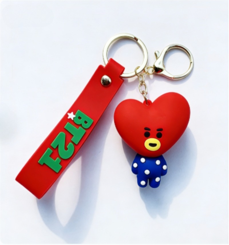 سلسلة مفاتيح جديدة من BT21 بتص - مراجعة Vinyl Figure Blank وسعره