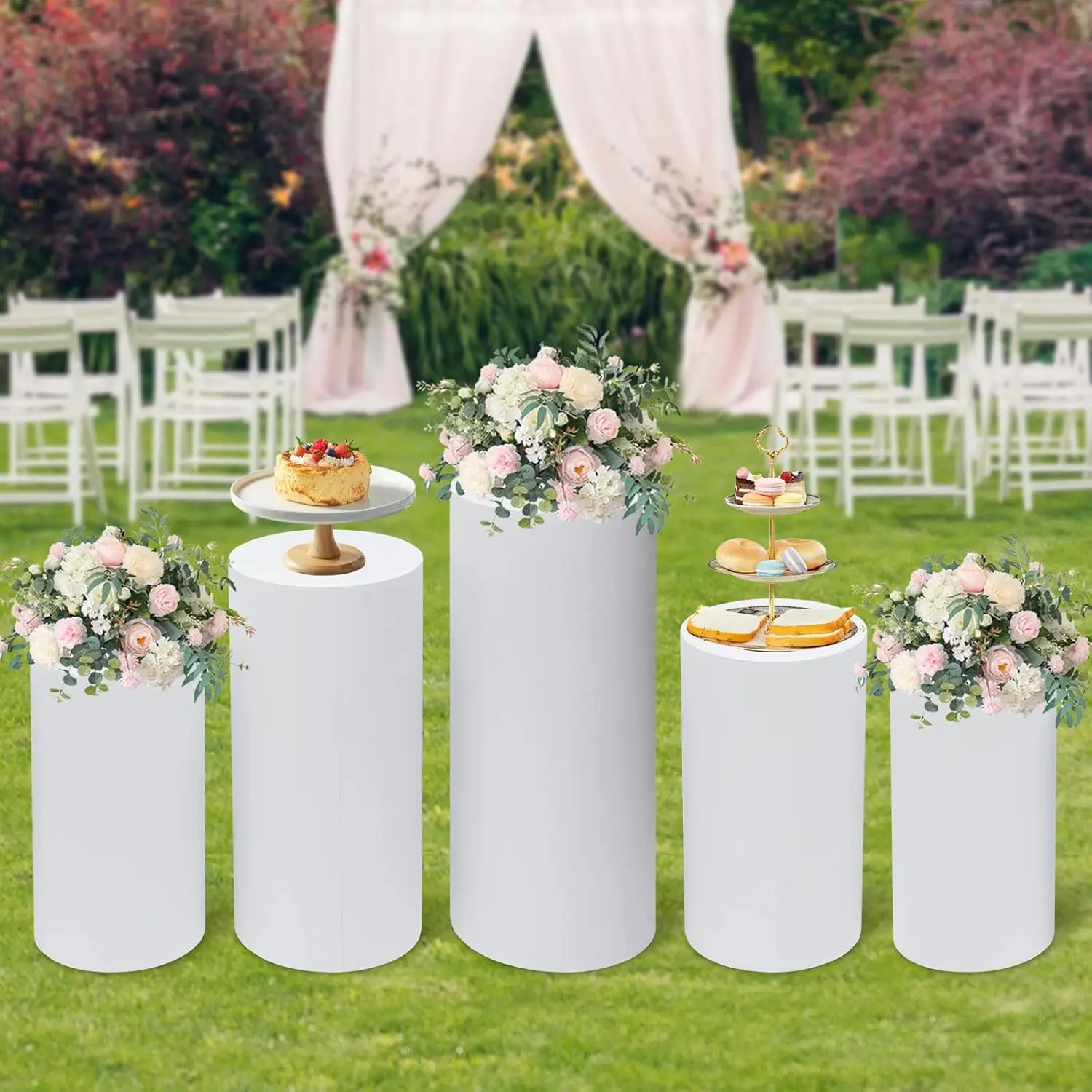 مجموعة من 5 قطع منحوتات عرض أس - مراجعة Display Risers Set وسعره