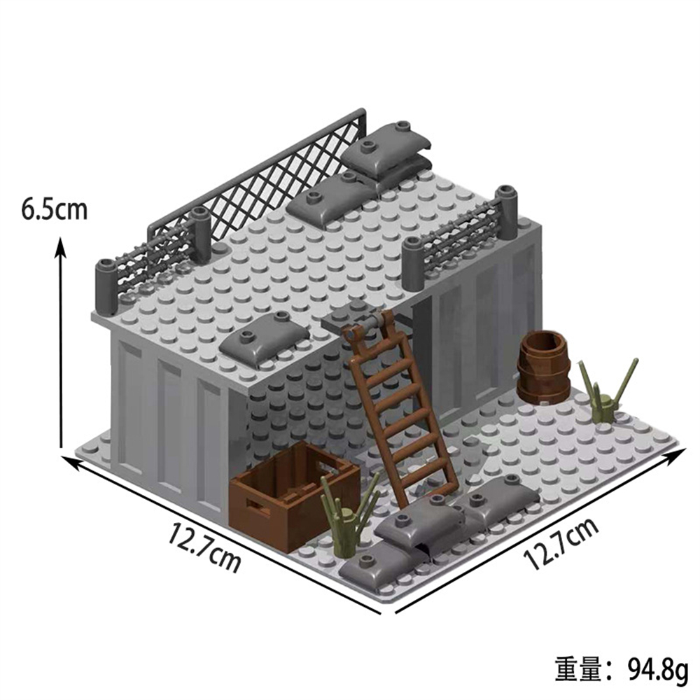 نموذج قاعدة عسكرية وبرج مراقبة - مراجعة Lego Minifigure Holder وسعره