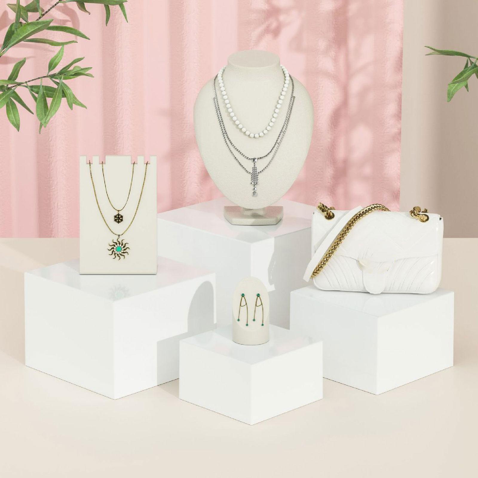 مجموعة عرض الحلويات TQH المكون - مراجعة Display Risers Set وسعره