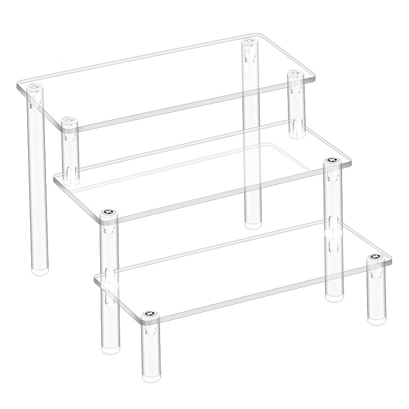 1-4 الطبقة الاكريليك عرض موقف  - مراجعة Pop Display Shelf وسعره