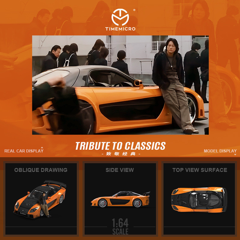 سيارة مازدا RX-7 من تايم مايكر - مراجعة Die Cast Car 1 64 وسعره