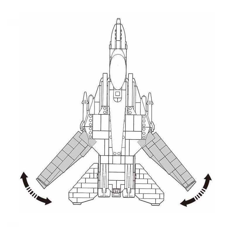 سلاح الجو الأمريكي F14 F16 F18 - مراجعة Lego Minifigure Holder وسعره