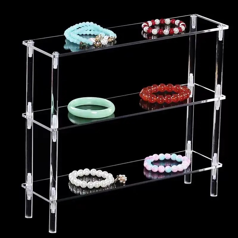 حامل عرض أكريليك عمودي، منظم ح - مراجعة Display Risers Set وسعره