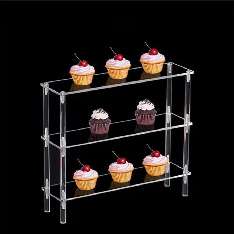 حامل عرض أكريليك عمودي، منظم ح - مراجعة Display Risers Set وسعره