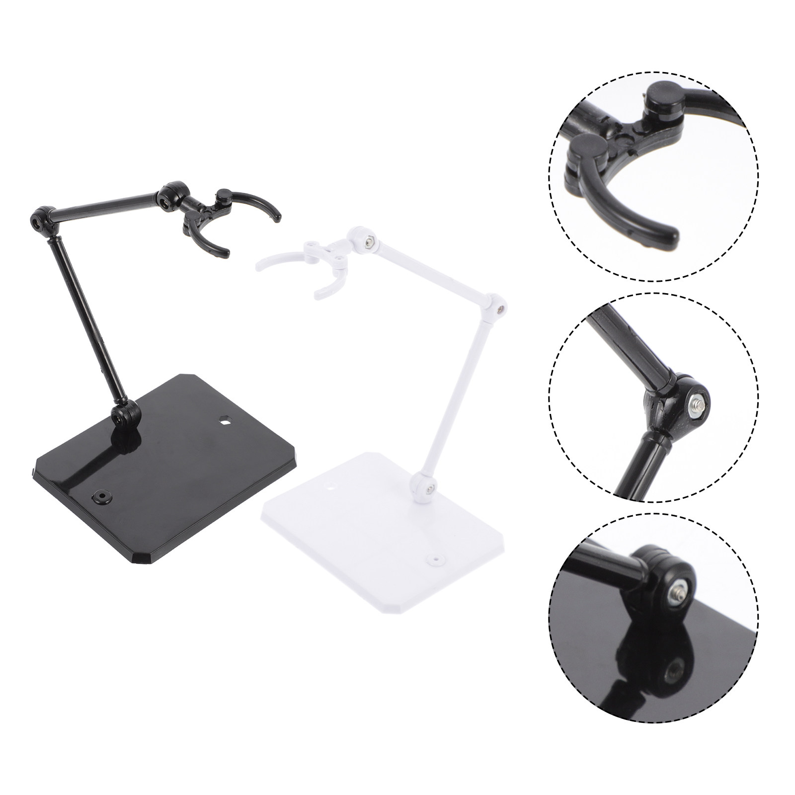 قطعتان من حامل تماثيل الأكشن ع - مراجعة Action Figure Stand وسعره