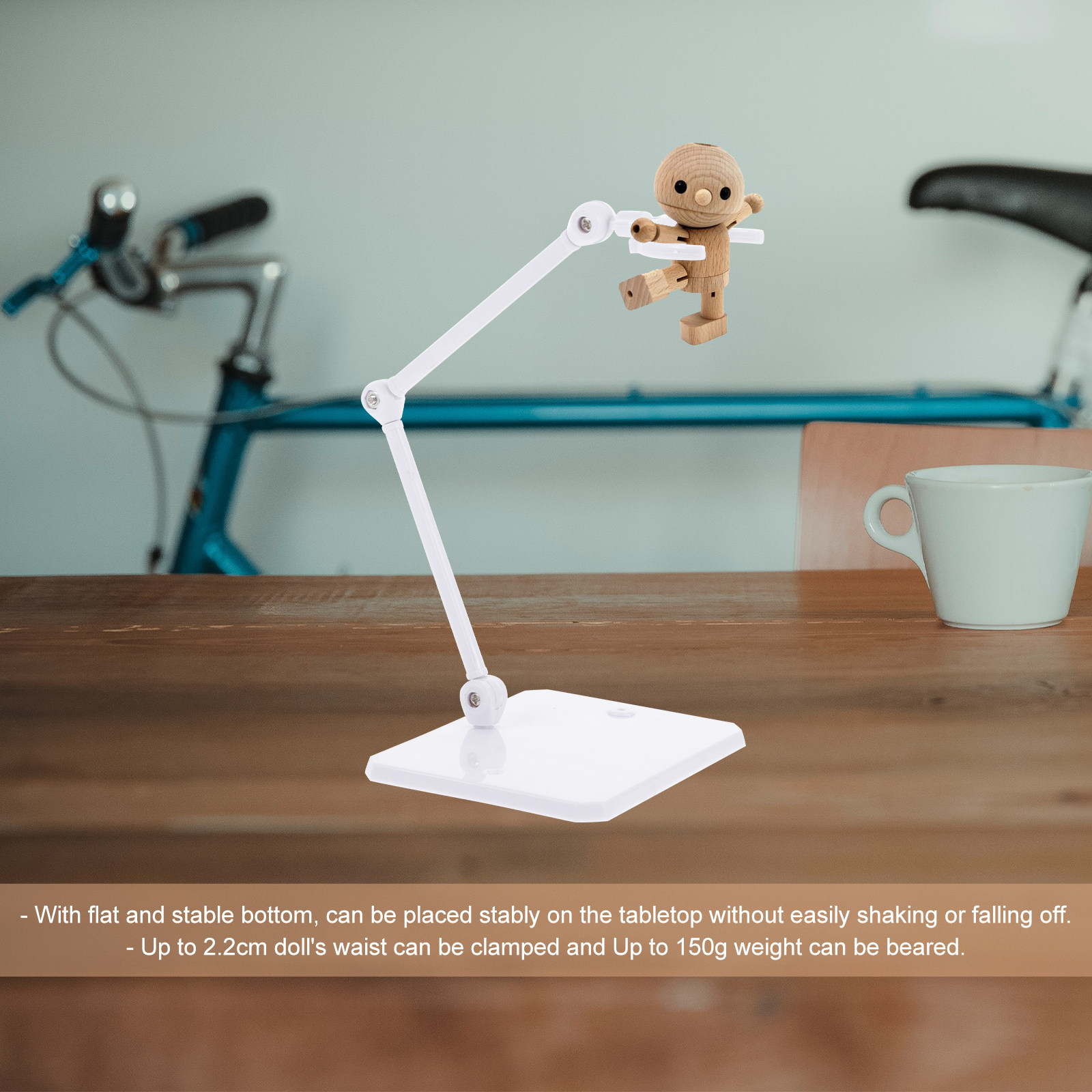 قطعتان من حامل تماثيل الأكشن ع - مراجعة Action Figure Stand وسعره