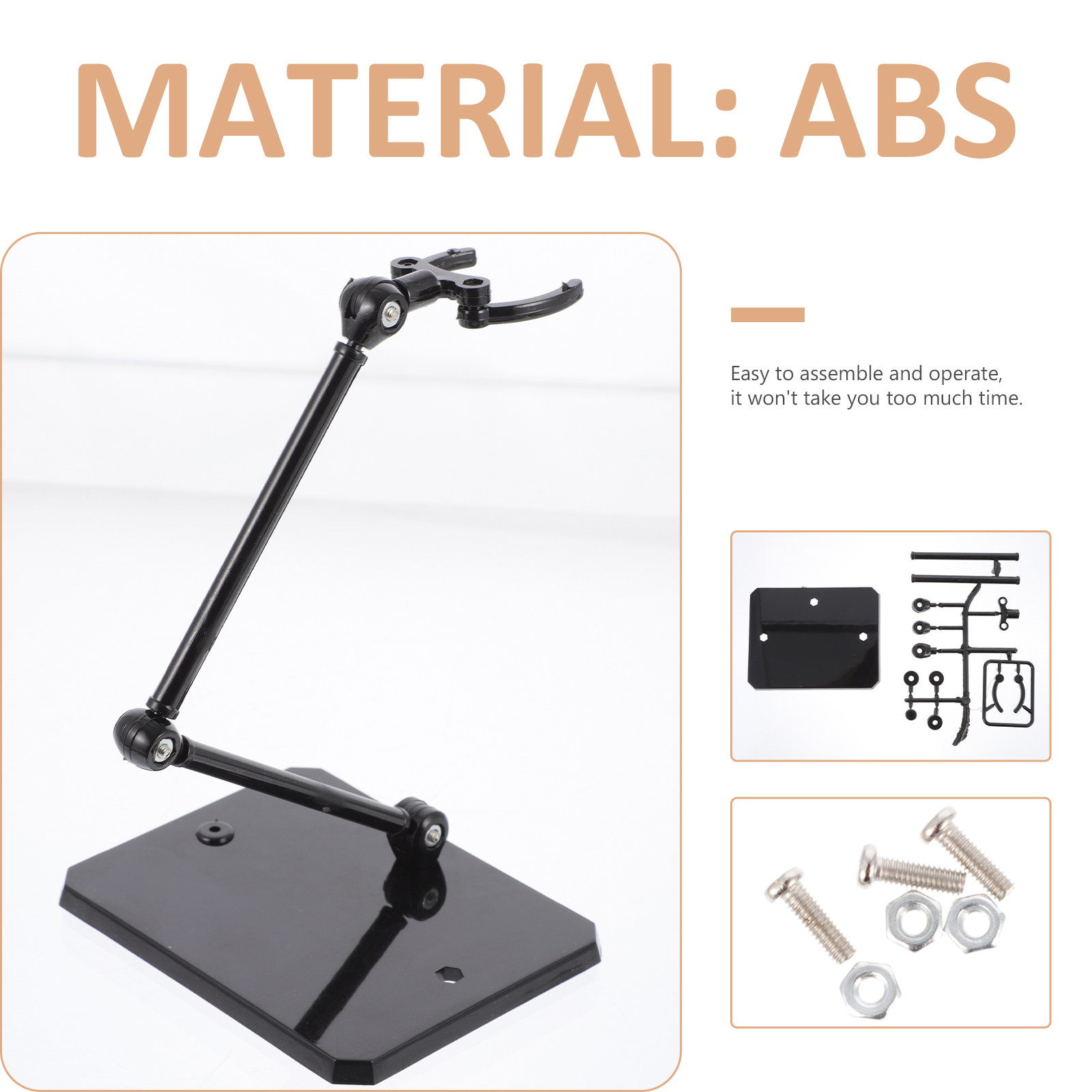 قطعتان من حامل تماثيل الأكشن ع - مراجعة Action Figure Stand وسعره