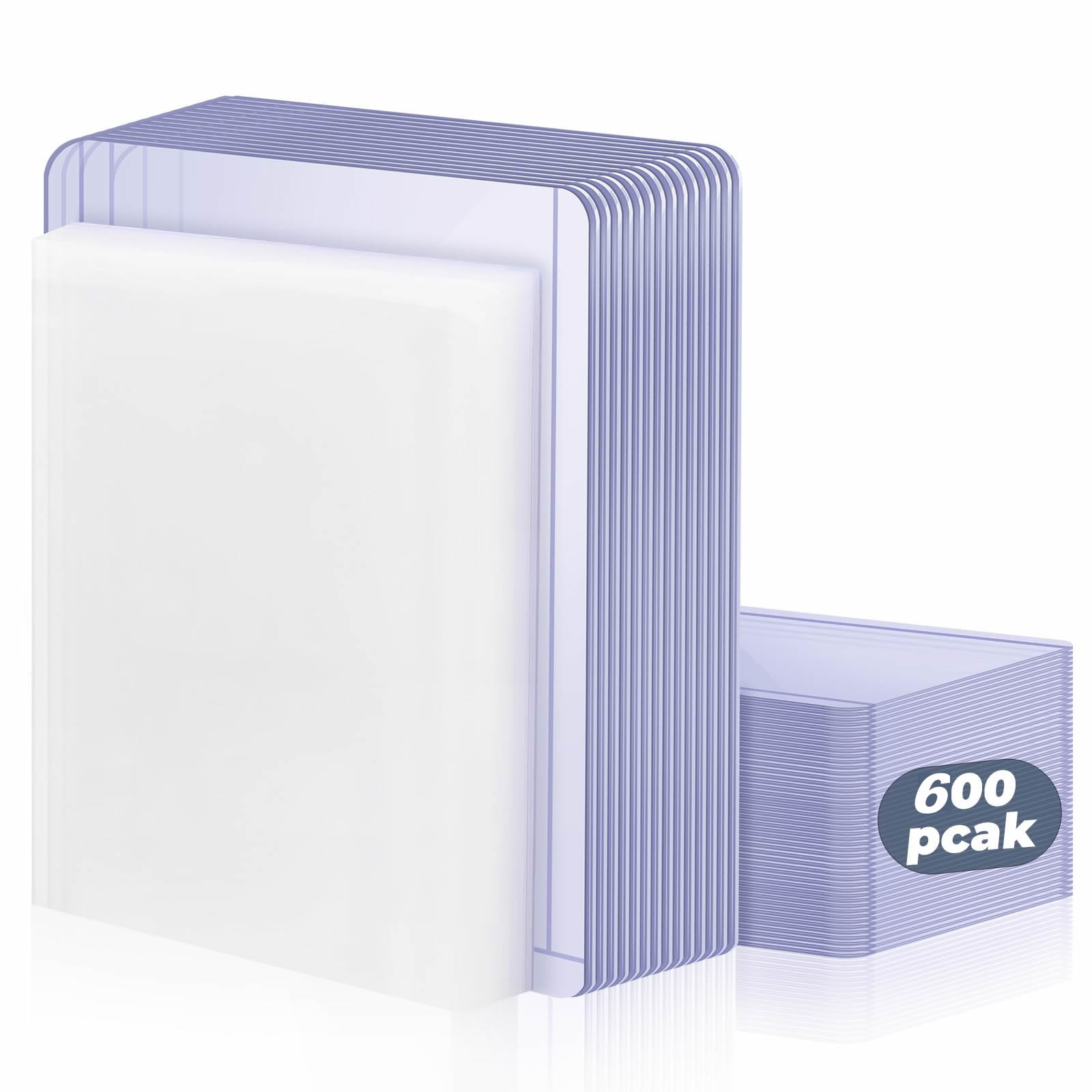 100-600 قطعة من أغلفة البطاقات - مراجعة Graded Card Display وسعره