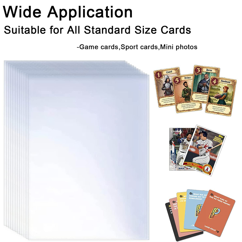 100-600 قطعة من أغلفة البطاقات - مراجعة Graded Card Display وسعره