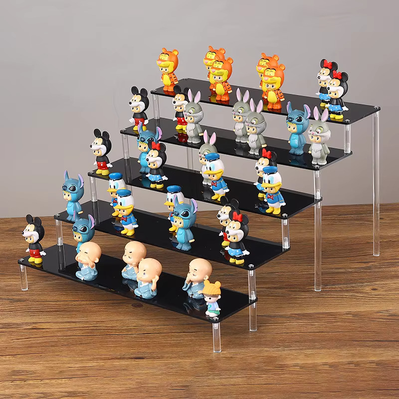 حامل رف عرض أكريليك أسود لمنظم - مراجعة Pop Display Shelf وسعره